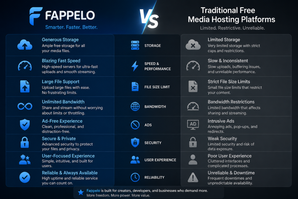 fappelo digital content aggregation platform interface and profile indexing system