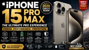 iPhone 15 Pro Max Review 2026: Features, Camera, Battery, Pros & Cons