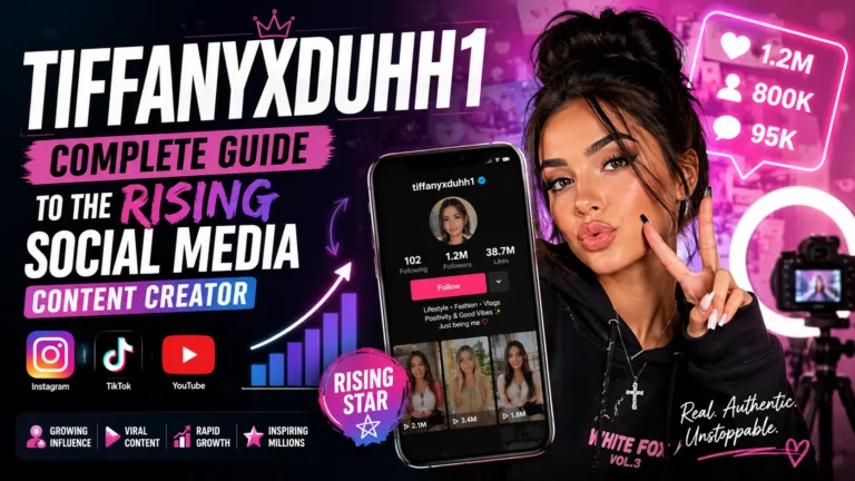 Tiffanyxduhh1 multi platform social media presence on TikTok Instagram and YouTube