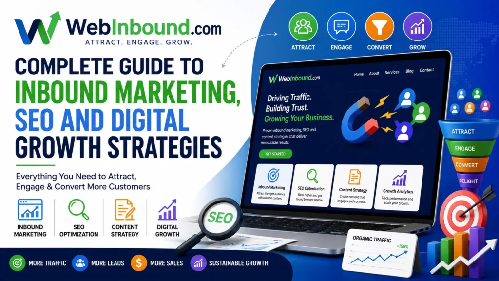 WebInbound.com explains the complete inbound marketing methodology to help businesses attract and retain customers organically