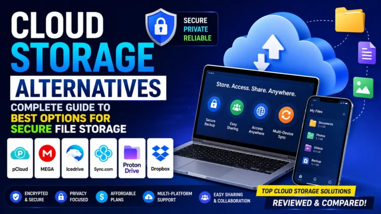 Cloud Storage Alternatives – Complete Guide to Best Options for Secure File Storage